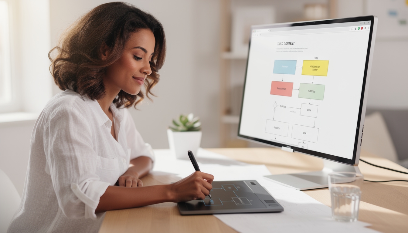 Análisis de jerarquía de contenido en página web