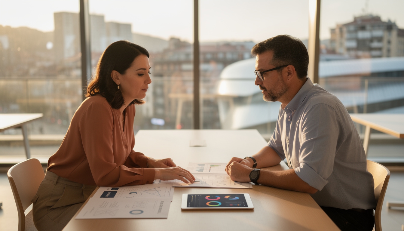 Equipo de Universo en Progreso en taller de UX en Bilbao